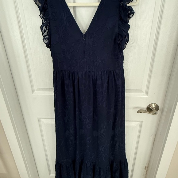 Lilly Pulitzer Navy Blue Maxi Dress size 8 - Picture 2 of 9